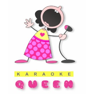 I Love Karaoke | Karaoke Queen T Shirt shirt