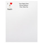 I Love Karate (4) Letterhead