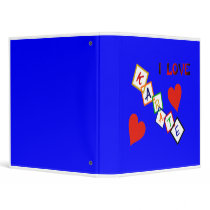 I Love Karate Binder