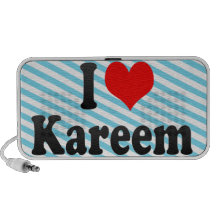 I love Kareem Travelling Speaker