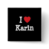 I love Karin heart T-Shirt buttons by funnycustomtshirts I love Karin heart T-Shirt buttons