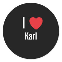 I love Karl stickers by funnycustomtshirts I love Karl stickers