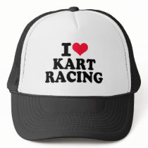 I love Kart racing Mesh Hats
