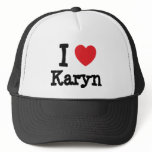 I love Karyn heart T-Shirt hats