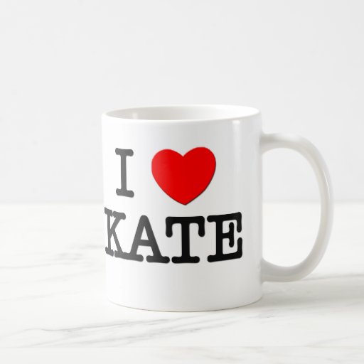 I Love Kate Coffee Mug