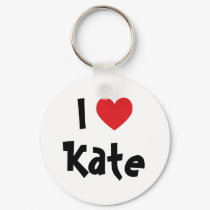 I Love Kate Keychain