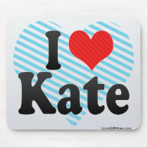 I Love Kate mousepads