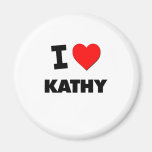 I Love Kathy Refrigerator Magnets