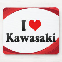I Love Kawasaki, Japan Mouse Pads