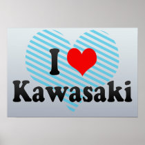 I Love Kawasaki, Japan posters