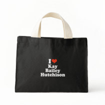 I LOVE KAY BAILEY HUTCHISON CANVAS BAGS