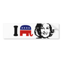 I Love Kay Bailey Hutchison Bumper Stickers