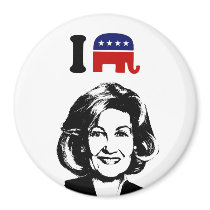 I Love Kay Bailey Hutchison Magnet