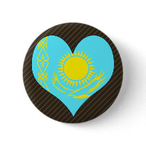 I Love Kazakhstan Buttons