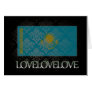 I love Kazakhstan Cool Card