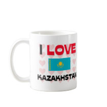 I Love Kazakhstan mugs