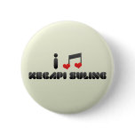 I Love Kecapi Suling Pins