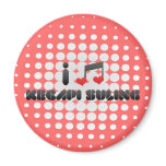 I Love Kecapi Suling Refrigerator Magnets