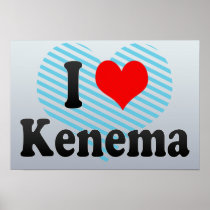I Love Kenema, Sierra Leone Print