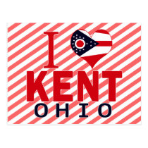 I love Kent, Ohio postcards