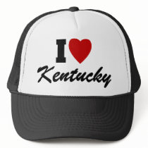 I Love Kentucky hats by GeographyTees I Love Kentucky hats