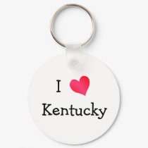 I Love Kentucky keychains