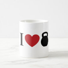 I LOVE KETTLEBELL MUGS