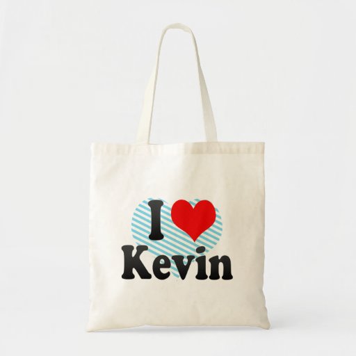 I love Kevin Canvas Bags