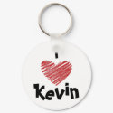 I Love Kevin keychains by sokrchika12 I Love Kevin keychains