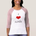 Ladies 3/4 Sleeve Raglan (Fitted)
