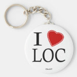 I Love Key Chain