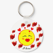 I Love_Keychain by ELENNE I Love_Keychain