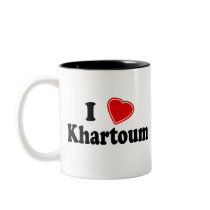 I Love Khartoum mugs