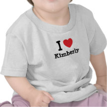 I love Kimberly heart T-Shirt