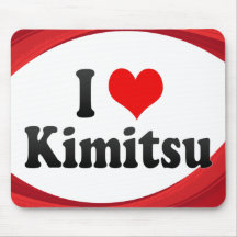 I Love Kimitsu, Japan. Aisuru Kimitsu, Japan Mouse Pads