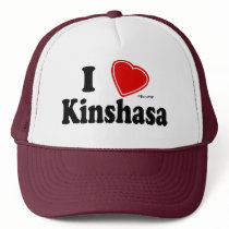 I Love Kinshasa Trucker Hats