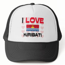 I Love Kiribati hats