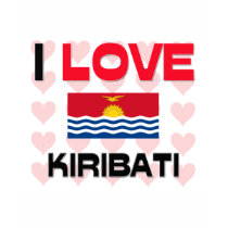 I Love Kiribati t-shirts