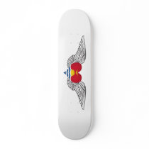 I Love Kiribati -wings Skateboard Decks