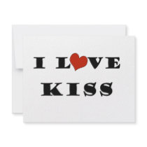 I Love Kiss invitations by iloveimiss I Love Kiss invitations