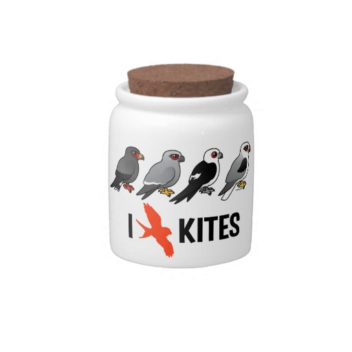 I Love Kites Candy Jars