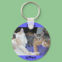 I Love Kittens keychains