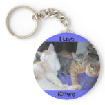 I Love Kittens keychains