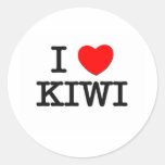 I Love KIWI ( food ) Sticker
