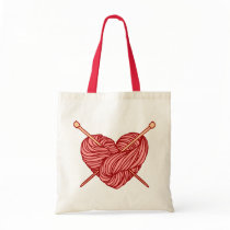 I Love Knitting bags