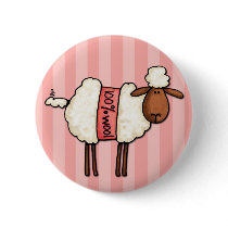 i love knitting pin