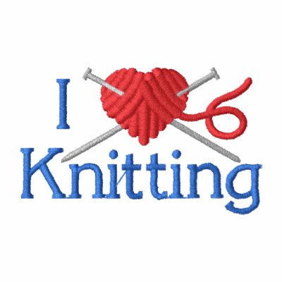 I Love Knitting Hoody I Love Knitting Hoody