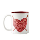 I Love Knitting mugs