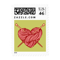 I Love Knitting Stamps
