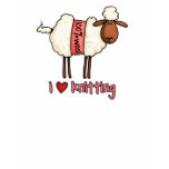 i love knitting shirt